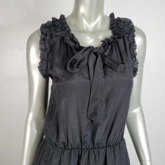 Gap Womens Black Silk‎ Dress XS - Picture 3 of 8